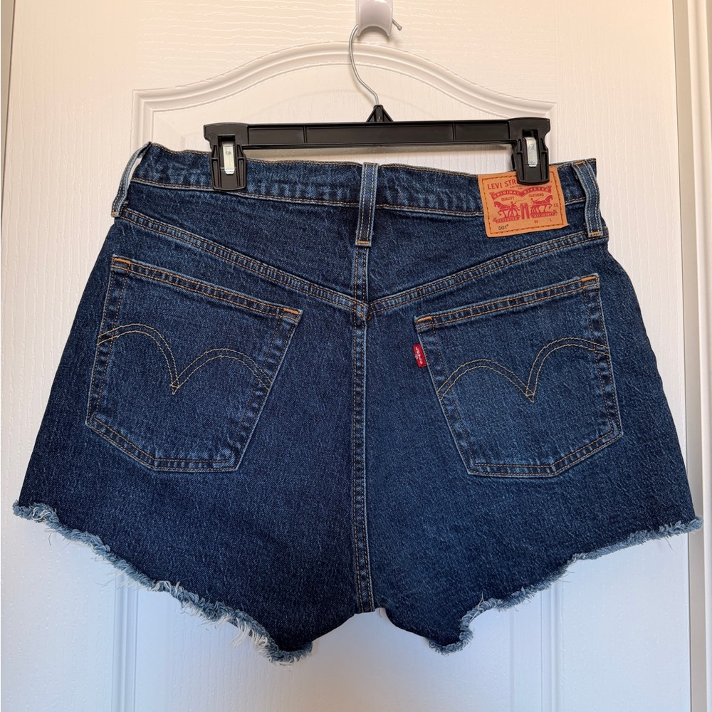 Levi's Women's Jean Shorts - Deep Blue